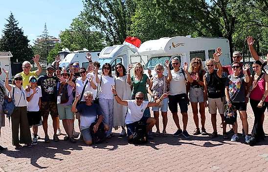Konya'daki park karavan tutkunlarının uğrak noktası oldu