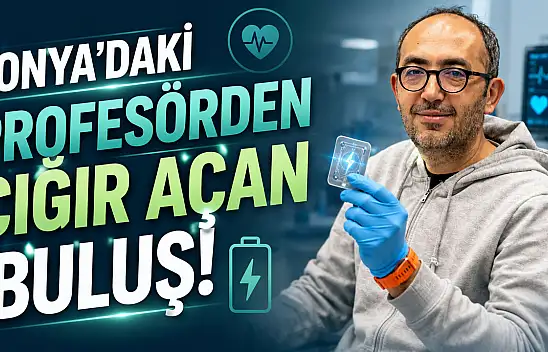 Konya'daki profesörden çığır açan buluş!