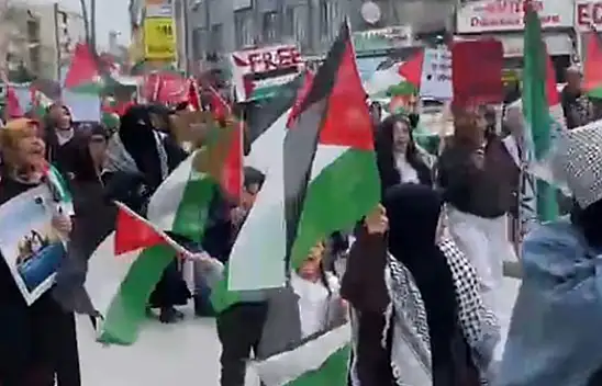 Konya'daki yürüyüş ses getirdi