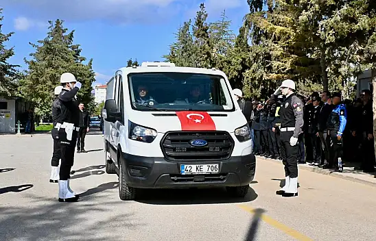 Konya Emniyetinin acı kaybı