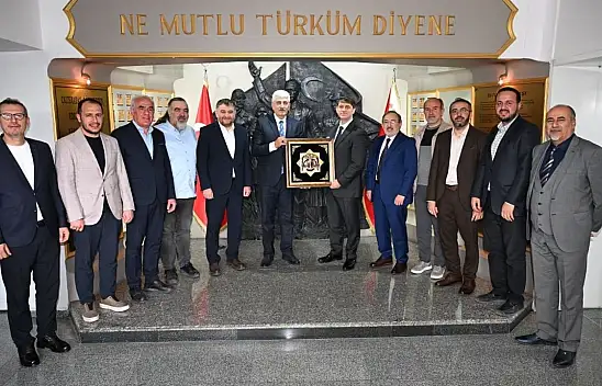 Konya Gazeteciler Cemiyeti, Emniyet Müdürü Koç'u ziyaret etti