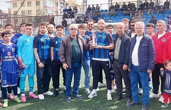 Konya Gücü şampiyonluk kupasını aldı