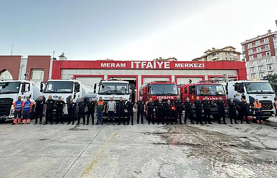 Konya İtfaiyesi Antalya için seferber oldu