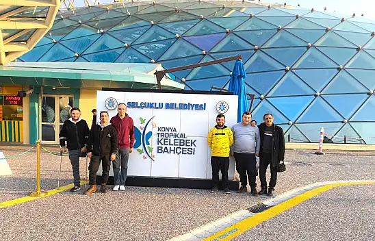 Konya Kelebek Bahçesi büyüledi