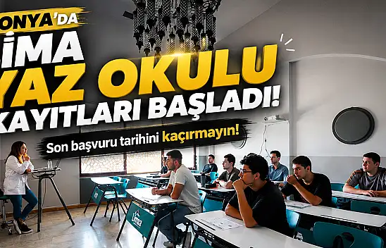 Konya LİMA Yaz Okulu kayıtları başladı: Son başvuru tarihini kaçırmayın!