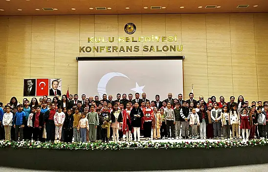 Konya'nın  Kulu' ilçesinde 23 Nisan kutlamaları