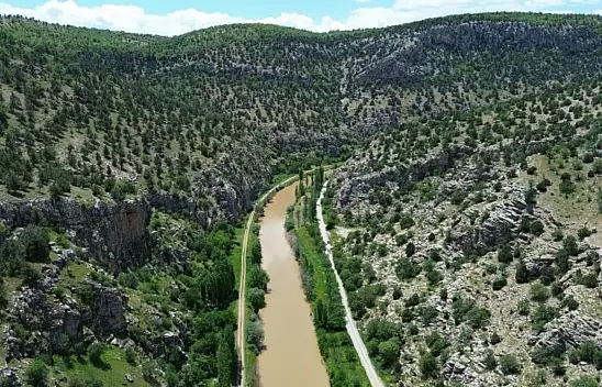 Konya'nın saklı cenneti eşsiz manzarasıyla büyülüyor