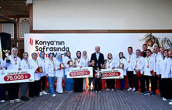 Konya'nın sofrasında şampiyonlar belli oldu! İşte o isimler
