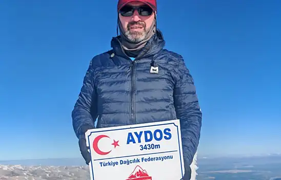 Konya'nın zirvesinde buluştular! Aydos Dağı'na zorlu tırmanış