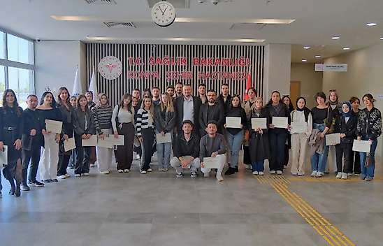 Konya Şehir Hastanesinde HAP tatbikatı gerçekleştirildi