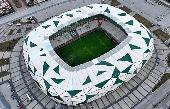 Konya stadyumu göz kamaştırdı