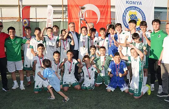 Konya U11 ve 12 ve U13 Ligi'nde şampiyonlar belli oldu