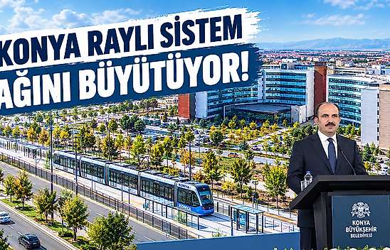 Konya ulaşımında tarihi gün: Adliye- Şehir Hastanesi tramvay hattı açıldı