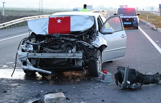 Konya yolunda zincirleme kaza: Hacca giderken can verdi!