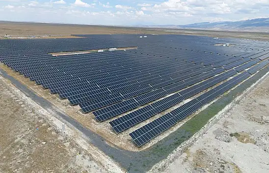 Konya'da 500 megavatlık yeni GES'te çalışmalar başladı