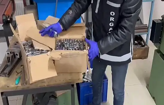 Konya'da silah kaçakçılığı operasyonu 6 tutuklama