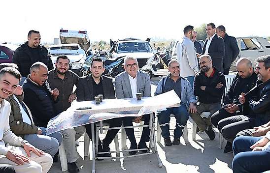 Konyalı Başkan sanayide gençlerle buluştu