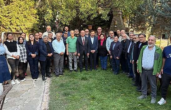 Konyalı gazeteciler Fatma Sultan Konağı'nda buluştu