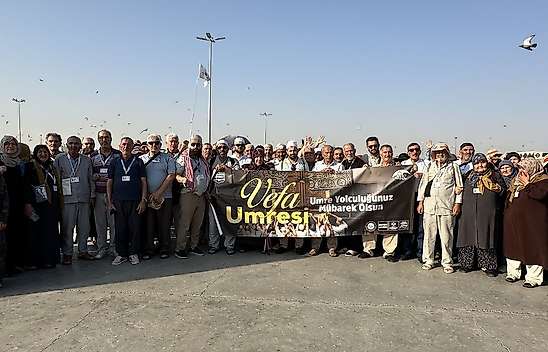 Konyalı umreciler kutsal topraklardan döndü