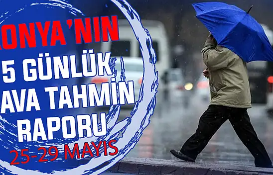 Konyalılar bayram planınızı gözden geçirin! Meteoroloji uyardı