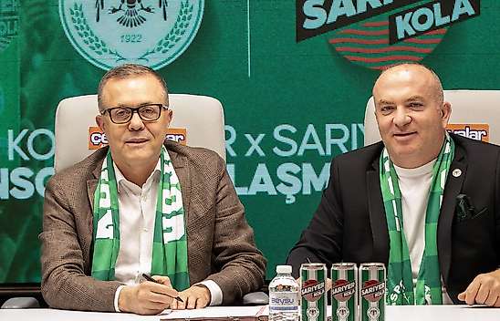 Konyaspor'a içecek sponsoru