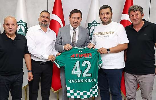 Konyaspor Akademi'den Başkan Kılca'ya ziyaret