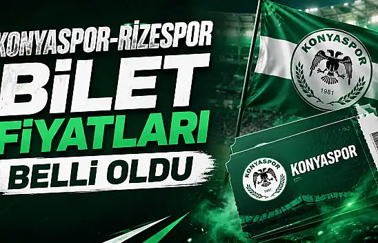 Konyaspor'da Rize maçının biletleri satışta