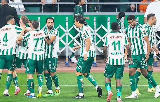 Konyaspor o istatistikte son 3'te!
