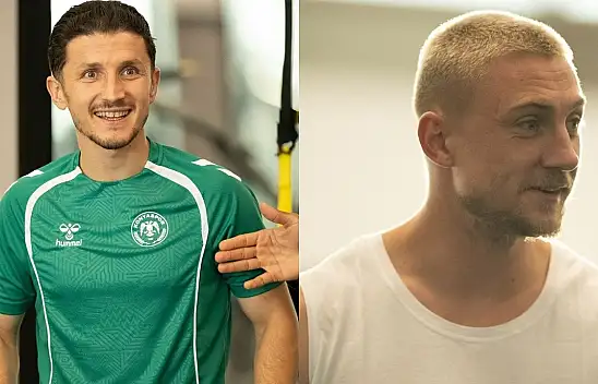 Konyaspor'un 2 yıldızı takıma katıldı