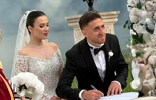 Konyasporlu futbolcu, dünya evine girdi