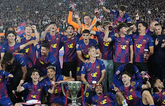 La Liga'da şampiyon Barcelona