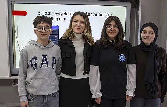 Lise öğrencilerinden mobil oyunların bağımlılık riskini analiz eden uygulama