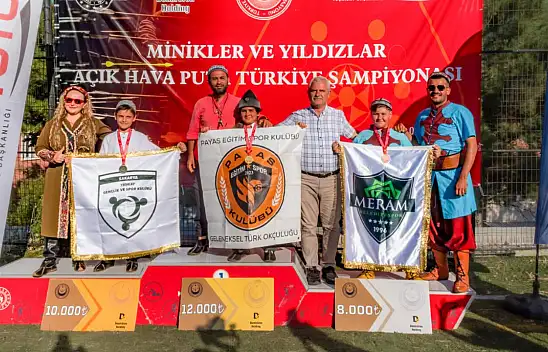 Meramlı okçular Türkiye Şampiyonası'ndan derecelerle döndü