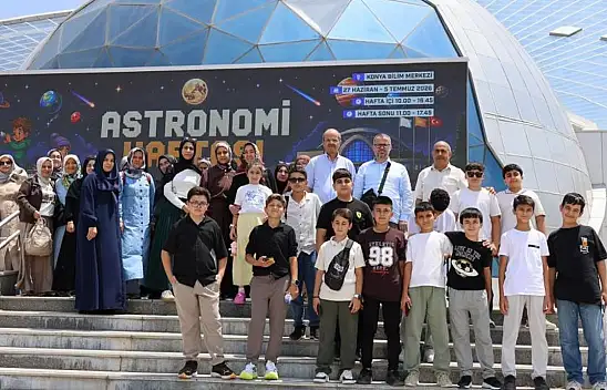 Mersinli hafızlar Konya'nın manevi atmosferini yaşadı