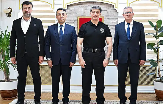 Müdürlerden, İl Emniyet Müdürü Koç'a ziyaret
