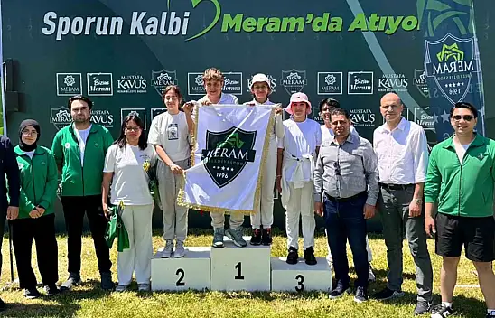 Okçular, Meram'da buluştu