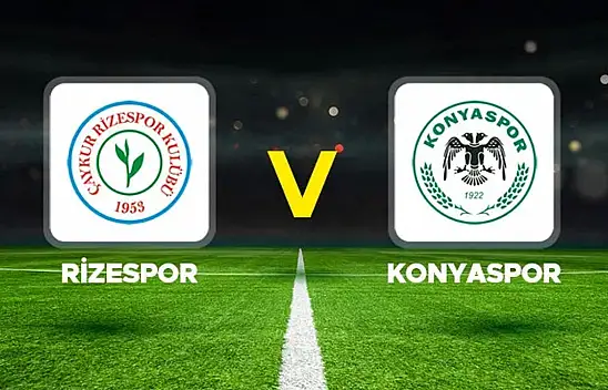 Rizespor-Konyaspor (3-2) maç özeti