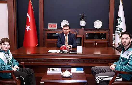 Şampiyon Efe, Başkan Kılca'yı ziyaret etti