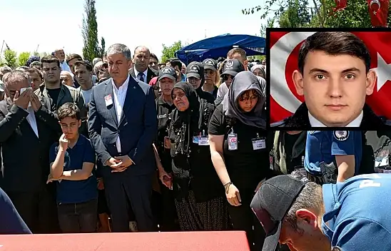 Şehit polis memuru Aydın Üyenarık Adana'da toprağa verildi