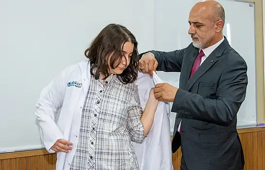 Selçuk Üniversitesi'nde beyaz önlük heyecanı