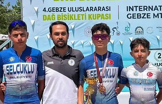Selçuklu Belediyesporlu Şahin üçüncülükle döndü