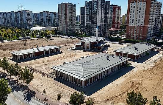 Selçuklu'da dikkat çeken projede sona yaklaşıldı