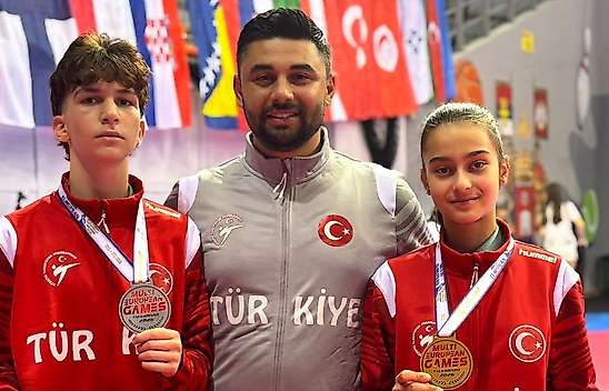 Selçuklu, Sırbistan'dan madalyalarla döndü