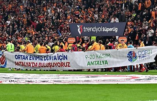 Süper Lig'e 'COP31' damgası