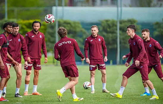 Trabzonspor'da Konyaspor maçı öncesi yüzler güldü