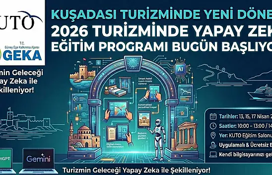 Turizm sektörüne dijital dokunuş: Yapay zeka eğitimi başlıyor