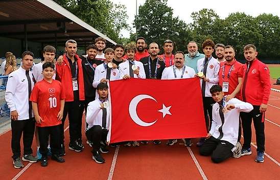 Türkiye Avrupa'dan 39 madalyayla döndü