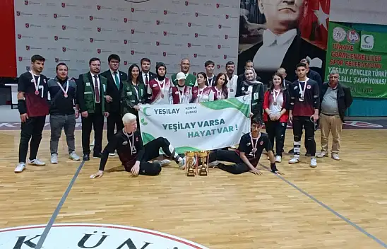 Türkiye Golbol Şampiyonası heyecanı Konya'da yaşandı