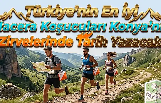 Türkiye'nin en iyi oryantiringcileri Konya'da kıyasıya yarışacak