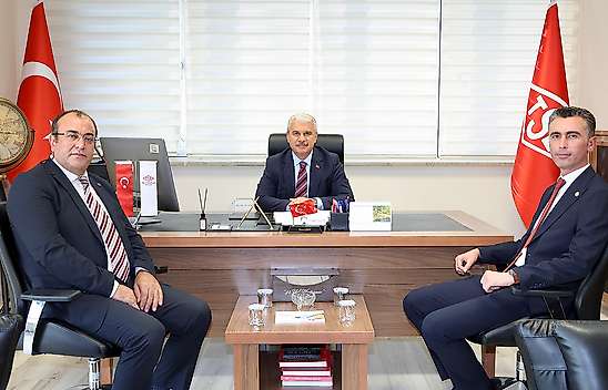Vali Akın, TSE Konya Bölge Koordinatörlüğünü ziyaret etti